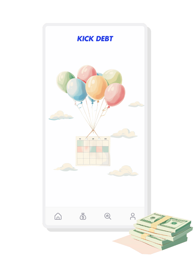 a phone screen displaying calendar